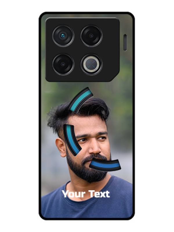 Custom Infinix Gt 20 Pro Custom Metal Phone CasePhoto With Text Design