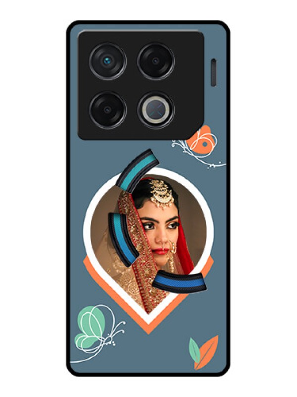 Custom Infinix Gt 20 Pro Custom Metal Phone CaseDroplet Butterflies Design