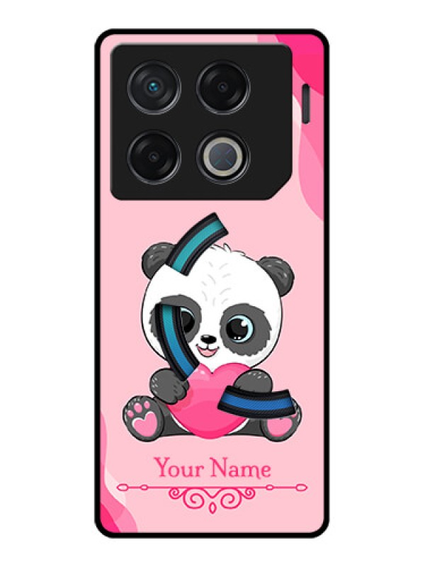 Custom Infinix Gt 20 Pro Custom Metal Phone CaseCute Panda Design