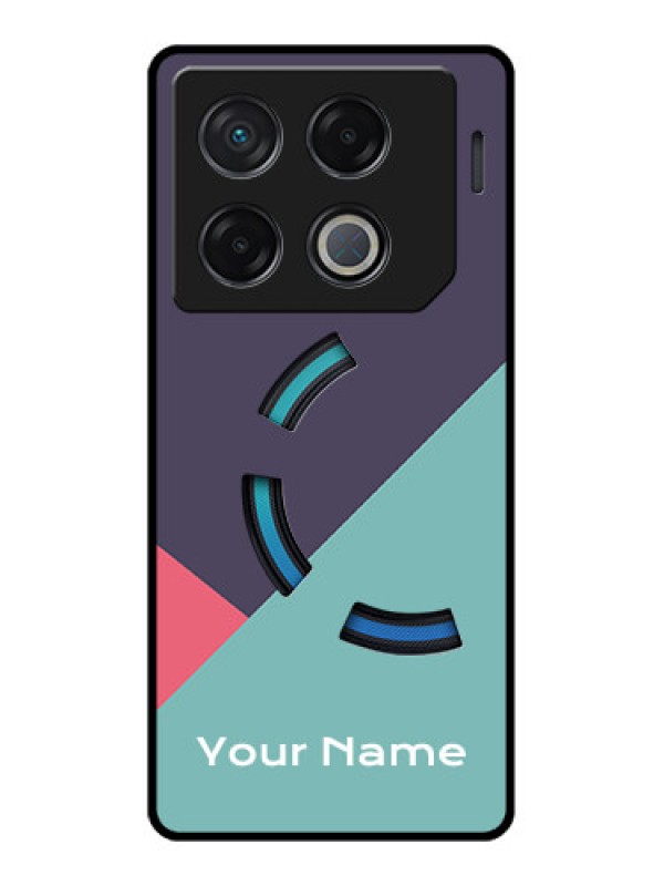 Custom Infinix Gt 20 Pro Custom Metal Phone CaseTri Color Abstract Design