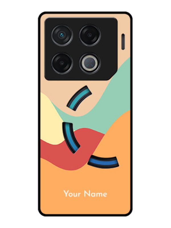 Custom Infinix Gt 20 Pro Custom Metal Phone CaseOcean Waves Multi - Colour Design