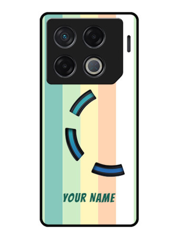 Custom Infinix Gt 20 Pro Custom Metal Phone CaseMulti - Colour Stripes Design