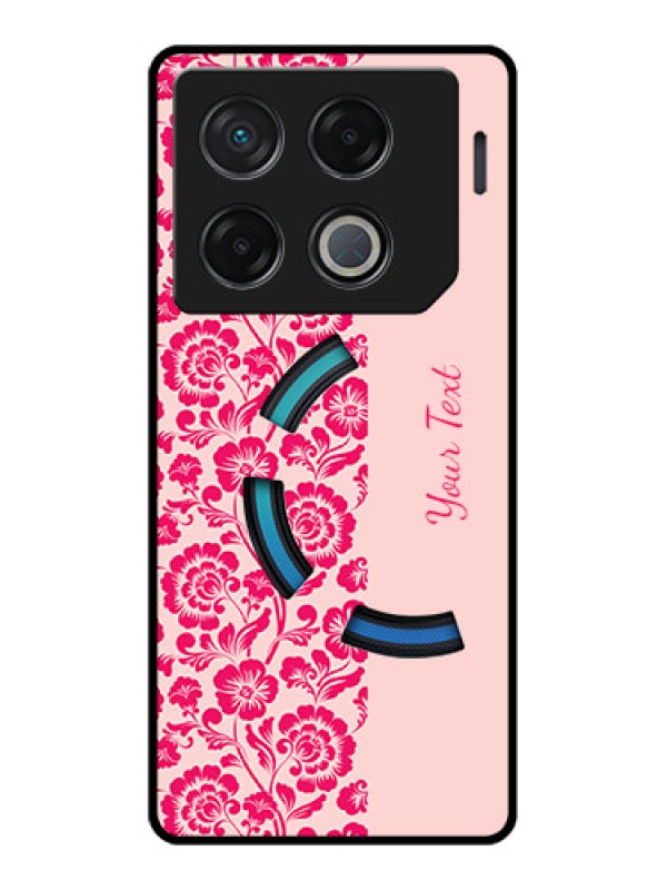 Custom Infinix Gt 20 Pro Custom Metal Phone CaseAttractive Floral Pattern Design