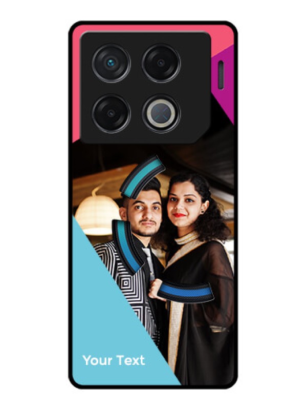 Custom Infinix Gt 20 Pro Custom Metal Phone CaseStacked Triple Colour Design