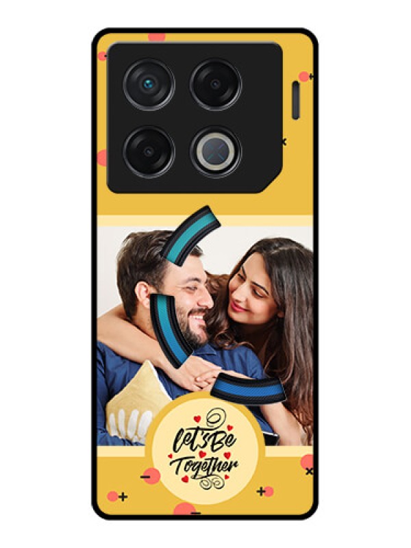 Custom Infinix Gt 20 Pro Custom Metal Phone CaseLets Be Together Design