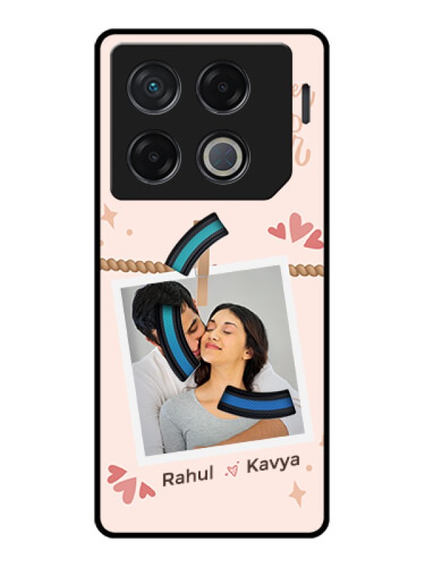 Custom Infinix Gt 20 Pro Custom Metal Phone CaseForever And Ever Love Design