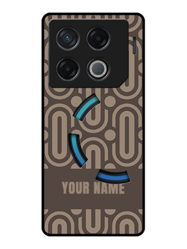 Custom Infinix Gt 20 Pro Custom Metal Phone CaseCaptivating Zero Pattern Design