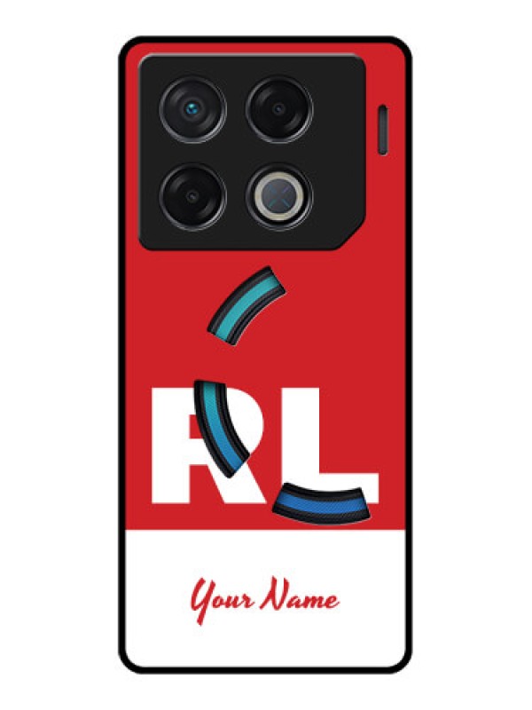 Custom Infinix Gt 20 Pro Custom Metal Phone CaseDual Tone Custom Text Design