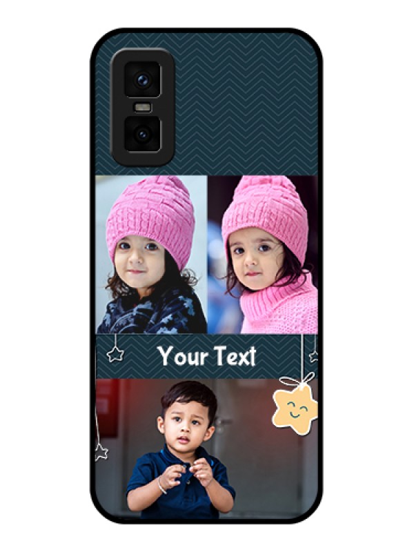 Custom infinix-gt-30-pro-5g Custom Metal Phone Case - Hanging Stars Design