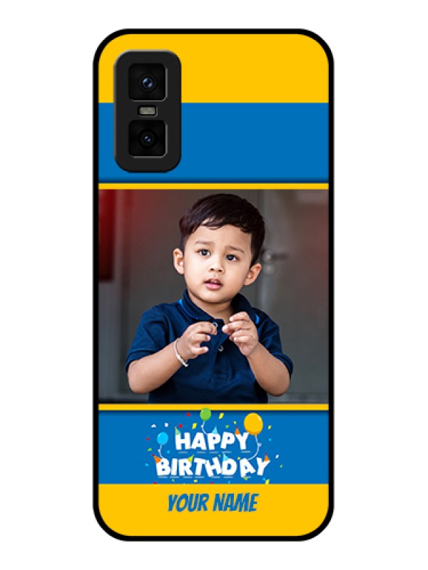 Custom infinix-gt-30-pro-5g Custom Metal Phone Case - Birthday Wishes Design