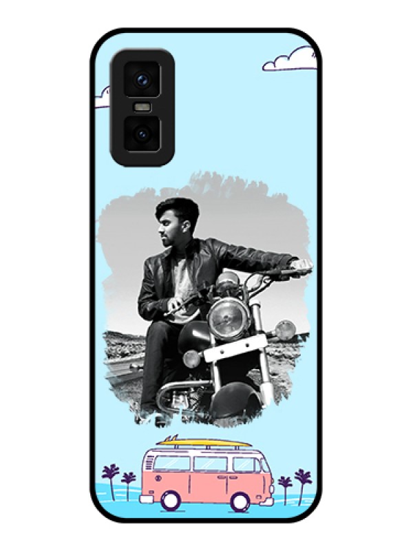 Custom infinix-gt-30-pro-5g Custom Metal Phone Case - Travel & Adventure Design