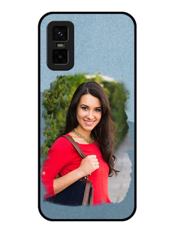 Custom infinix-gt-30-pro-5g Custom Metal Phone Case - Grunge Line Art Design