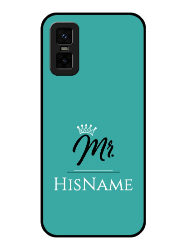 Custom infinix-gt-30-pro-5g Custom Metal Phone Case - Mr With Name Design