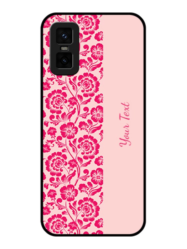 Custom infinix-gt-30-pro-5g Custom Metal Phone Case - Attractive Floral Pattern Design