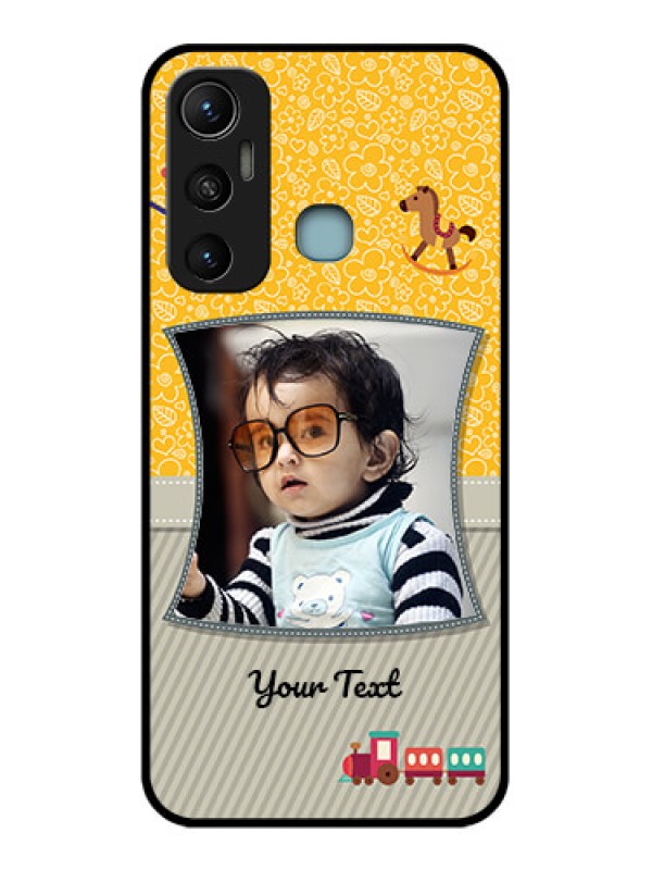 Custom Infinix Hot 11 Custom Metal Phone CaseBaby Picture Upload Design