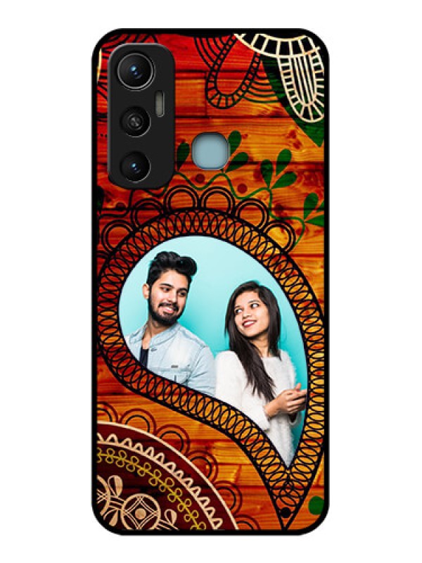 Custom Infinix Hot 11 Custom Metal Phone CaseAbstract Colorful Design