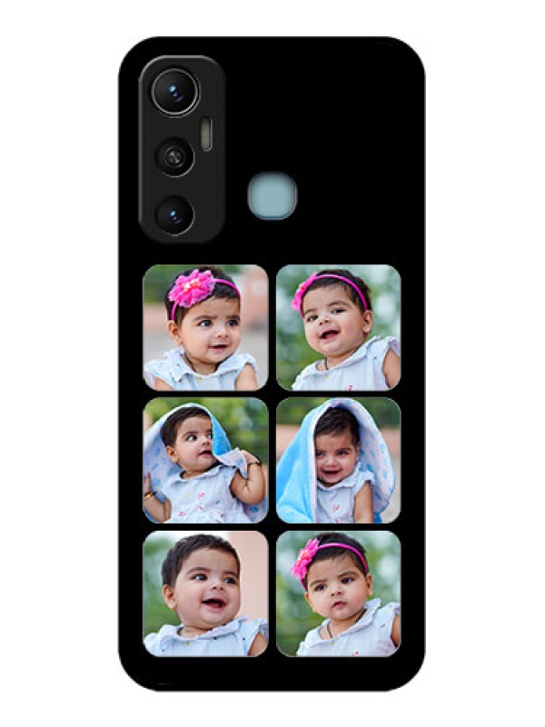 Custom Infinix Hot 11 Custom Metal Phone CaseMultiple Pictures Design