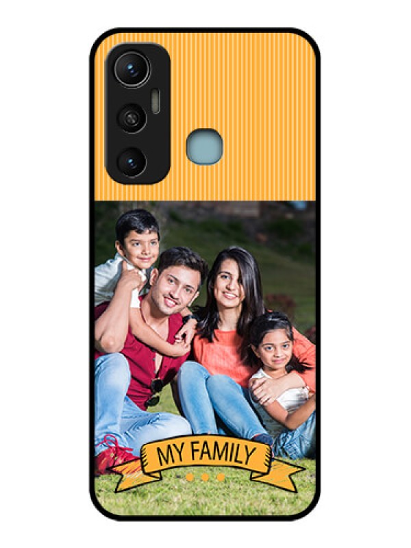 Custom Infinix Hot 11 Custom Metal Phone CaseMy Family Design