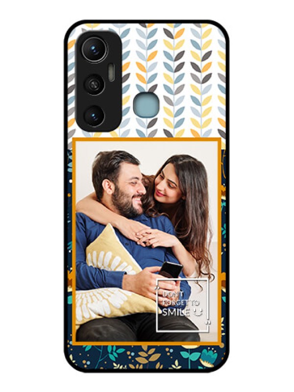 Custom Infinix Hot 11 Custom Metal Phone CasePattern Design
