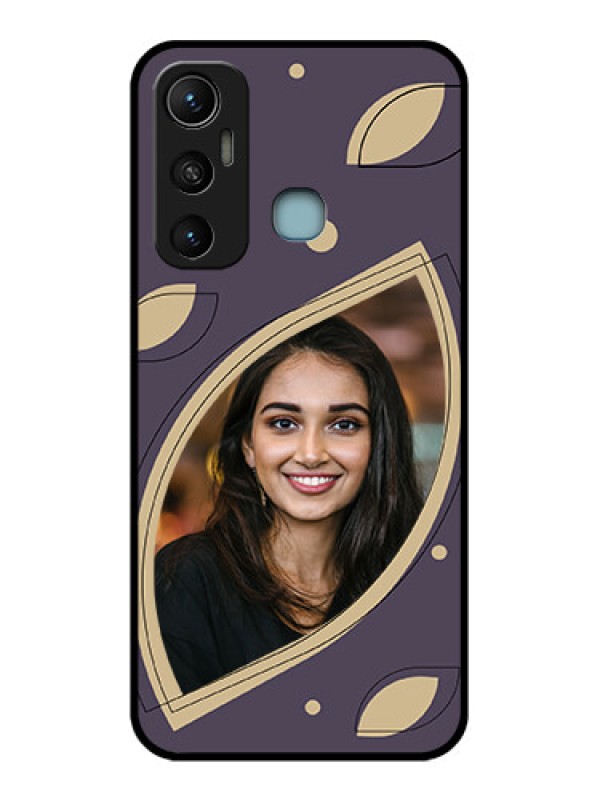 Custom Infinix Hot 11 Custom Metal Phone CaseFalling Leaf Design