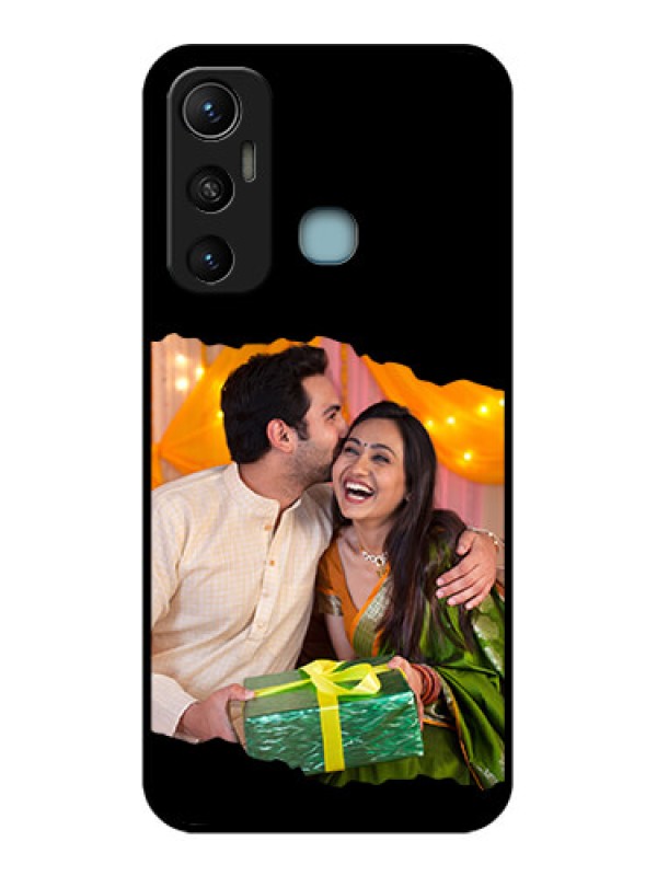 Custom Infinix Hot 11 Custom Metal Phone CaseTear - Off Design