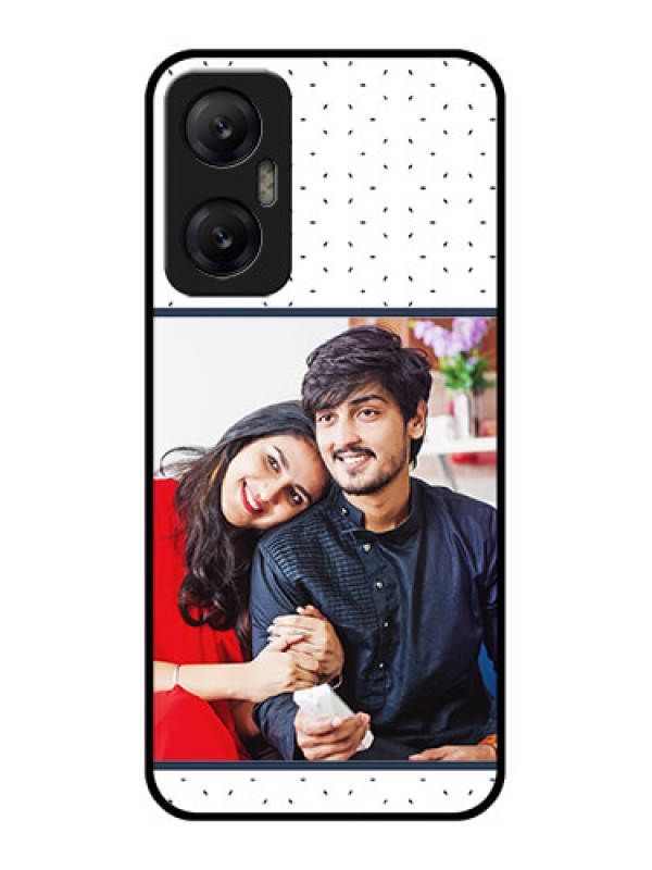 Custom Infinix Hot 20 5G Custom Metal Phone CasePremium Dot Design