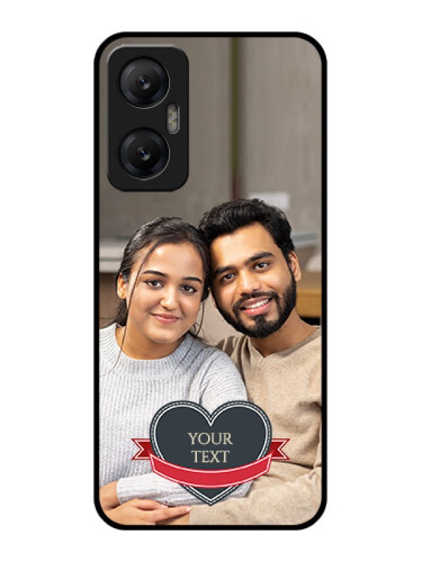 Custom Infinix Hot 20 5G Custom Metal Phone CaseJust Married Couple Design