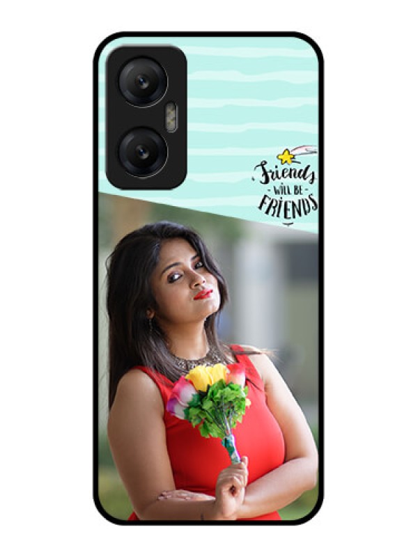 Custom Infinix Hot 20 5G Custom Metal Phone CaseFriends Picture Icon Design