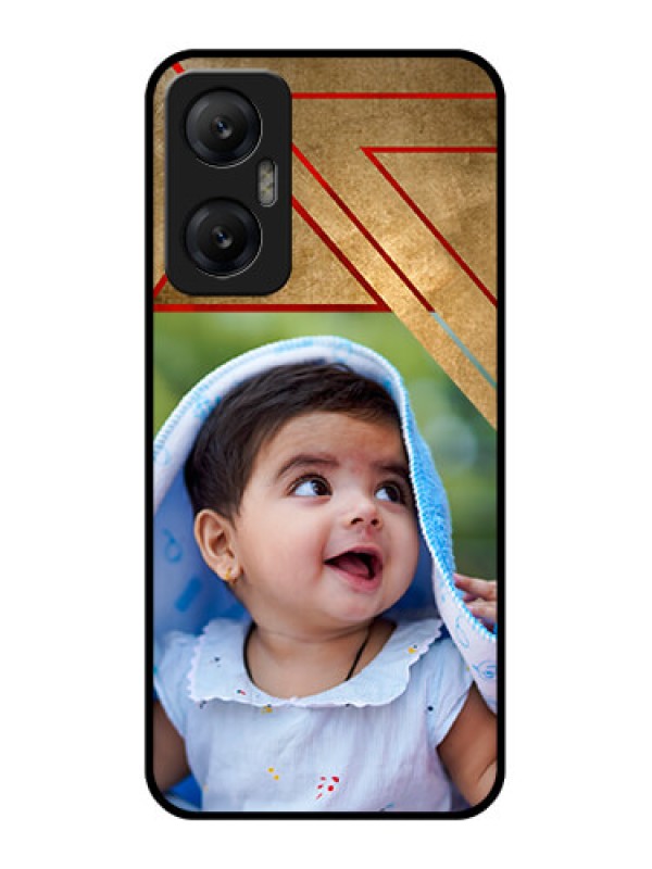 Custom Infinix Hot 20 5G Custom Metal Phone CaseGradient Abstract Texture Design