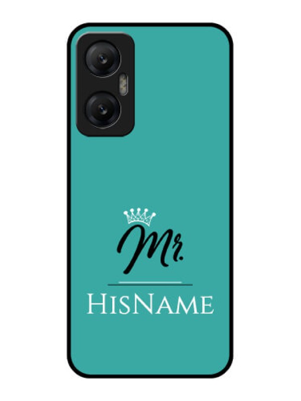 Custom Infinix Hot 20 5G Custom Metal Phone CaseMr With Name Design