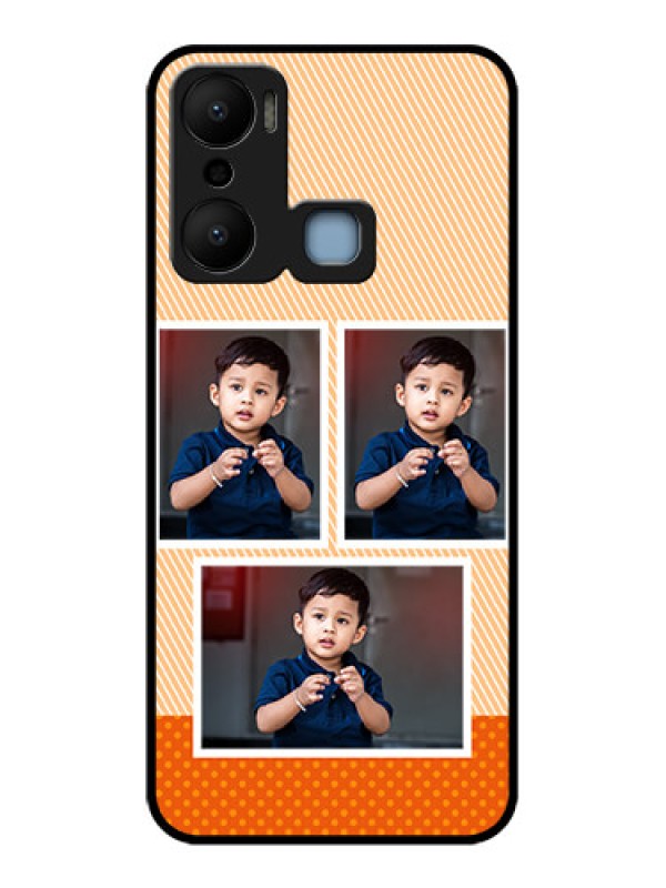 Custom Infinix Hot 20 Play Custom Metal Phone CaseBulk Photos Upload Design