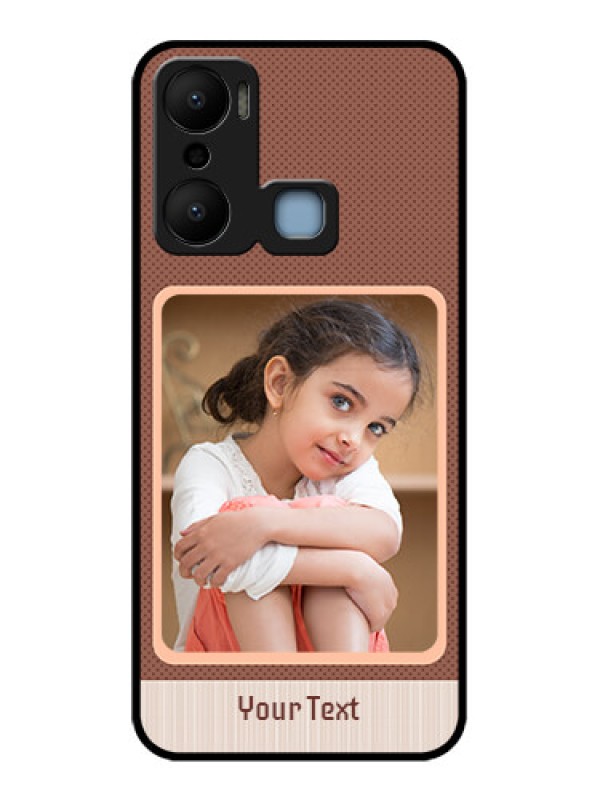 Custom Infinix Hot 20 Play Custom Metal Phone CaseSimple Pic Upload Design