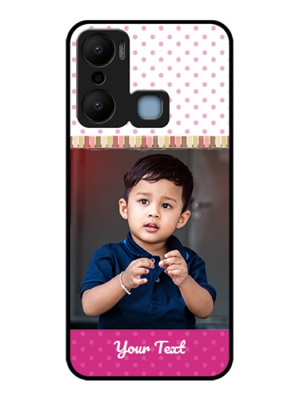 Custom Infinix Hot 20 Play Custom Metal Phone CaseCute Girls Cover Design