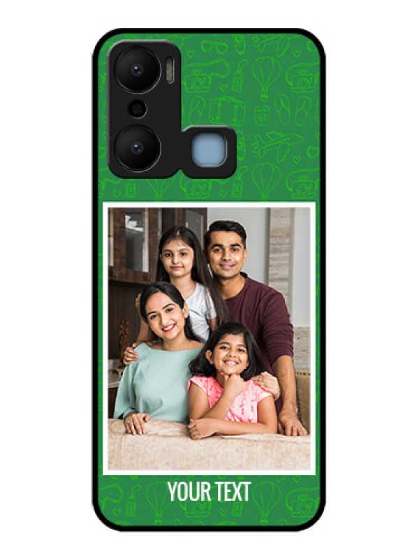 Custom Infinix Hot 20 Play Custom Metal Phone CasePicture Upload Design