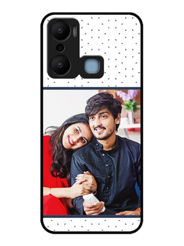 Custom Infinix Hot 20 Play Custom Metal Phone CasePremium Dot Design