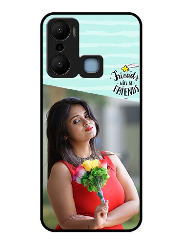 Custom Infinix Hot 20 Play Custom Metal Phone CaseFriends Picture Icon Design