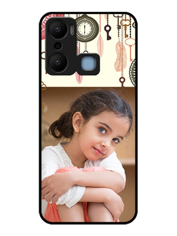 Custom Infinix Hot 20 Play Custom Metal Phone CaseBoho Style Design