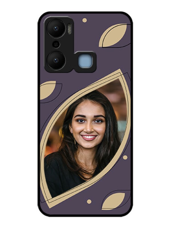 Custom Infinix Hot 20 Play Custom Metal Phone CaseFalling Leaf Design