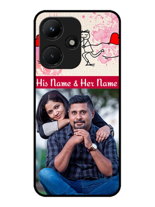 Custom Infinix Hot 30I Custom Metal Phone CaseYou And Me Case Design