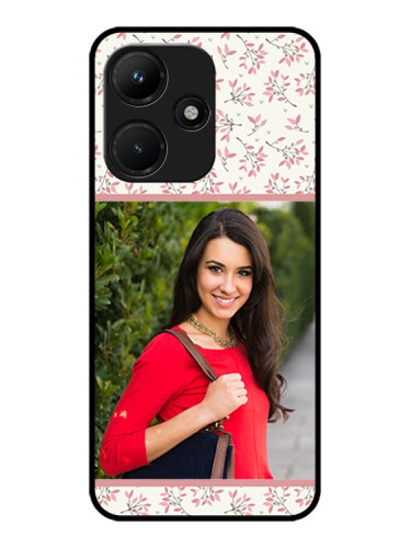 Custom Infinix Hot 30I Custom Metal Phone CaseStunning Floral Design