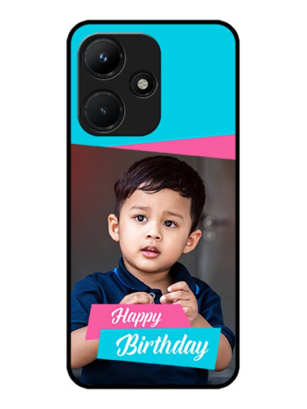 Custom Infinix Hot 30I Custom Metal Phone CaseImage Holder With 2 Color Design