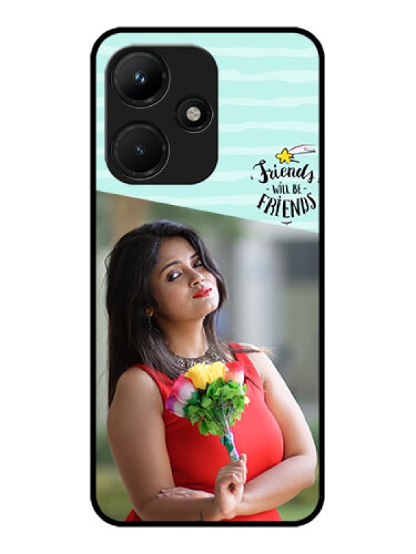 Custom Infinix Hot 30I Custom Metal Phone CaseFriends Picture Icon Design