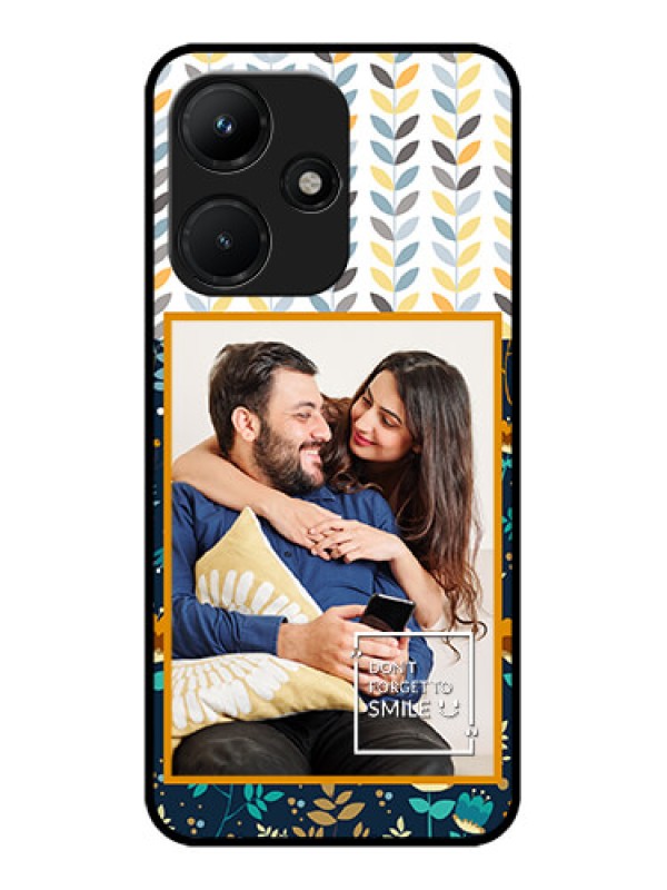 Custom Infinix Hot 30I Custom Metal Phone CasePattern Design