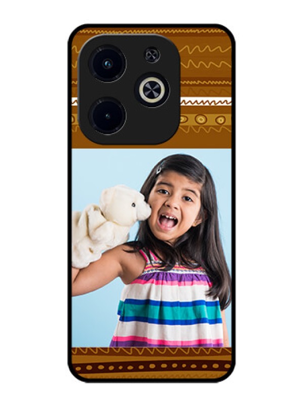 Custom Infinix Hot 40I Custom Metal Phone CaseFriends Picture Upload Design