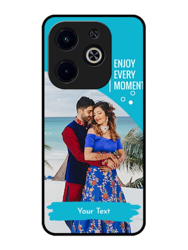 Custom Infinix Hot 40I Custom Metal Phone CaseHappy Moment Design