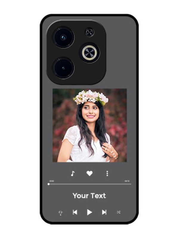 Custom Infinix Hot 40I Custom Metal Phone CasePlay The Music Design