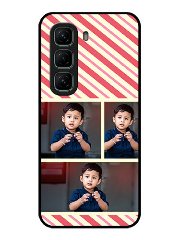 Custom Infinix Hot 50 5G Custom Metal Phone CasePicture Upload Mobile Case Design