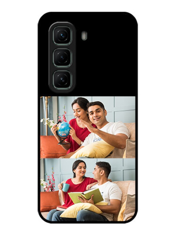 Custom Infinix Hot 50 5G Custom Metal Phone Case2 Images Design