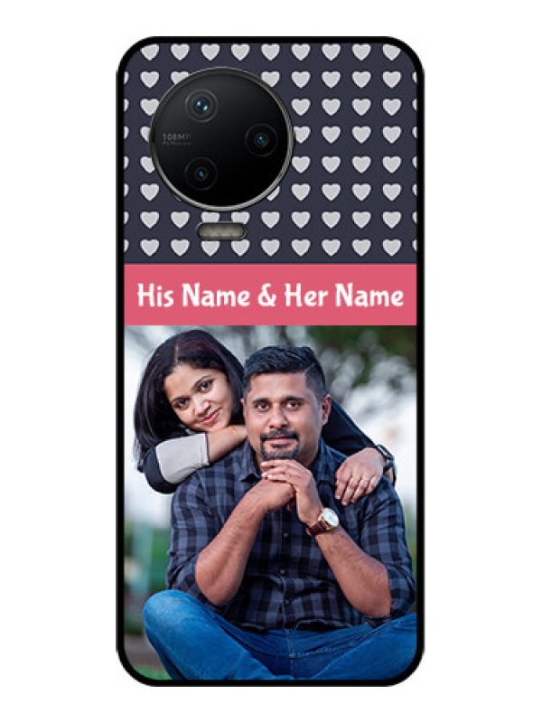 Custom Infinix Note 12 Pro Custom Metal Phone CaseLove Symbols Design