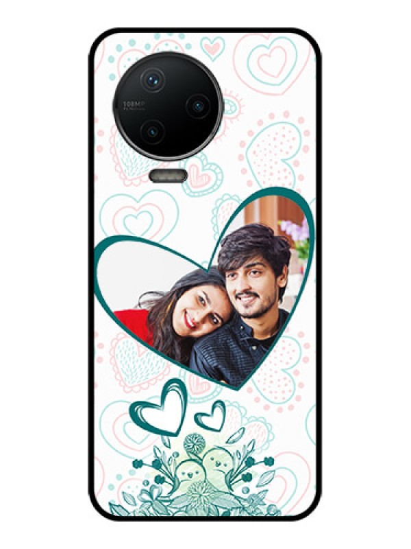 Custom Infinix Note 12 Pro Custom Metal Phone CasePremium Couple Design